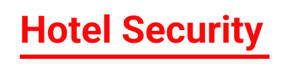 Hotel Security